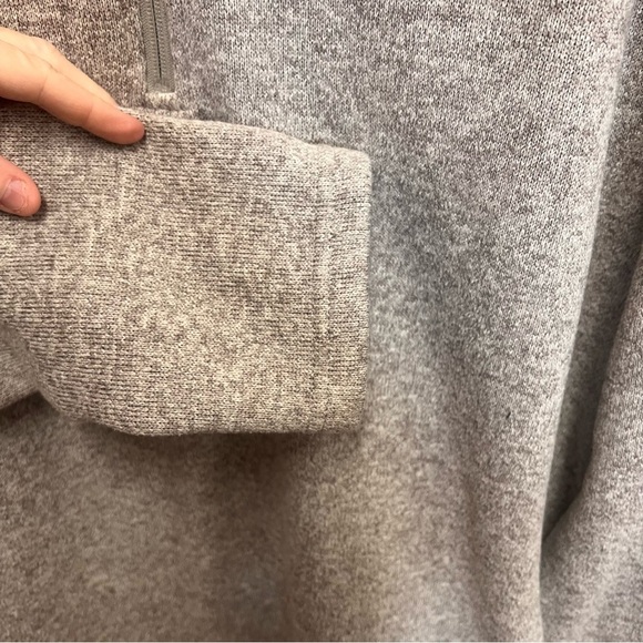 Polar King quarter zip mock neck fleece interior pullover w/pocket size large - Picture 5 of 12